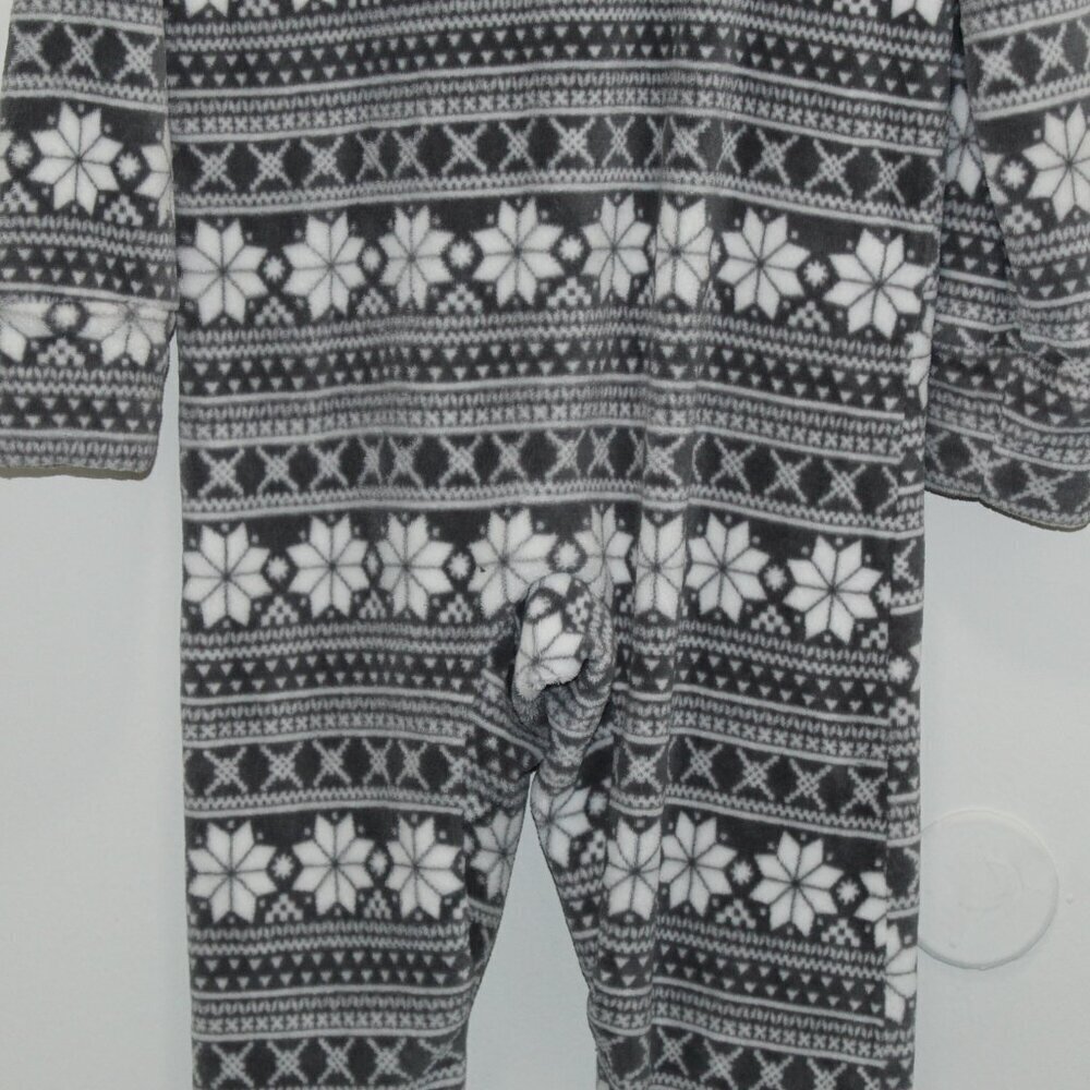 Sleepytime PJs‎ Snowflake Onsie Pajamas Size Small - Picture 8 of 11